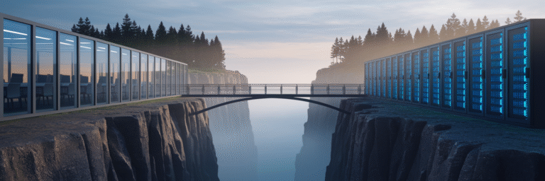 Secure cloud backup ensuring business continuity.